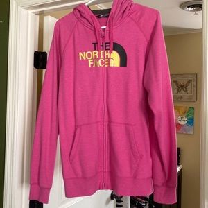 This is a north face jacket that’s only been worn once.